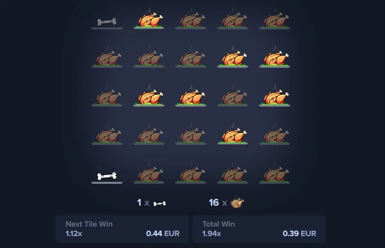 Demo Game MyStake Chicken
