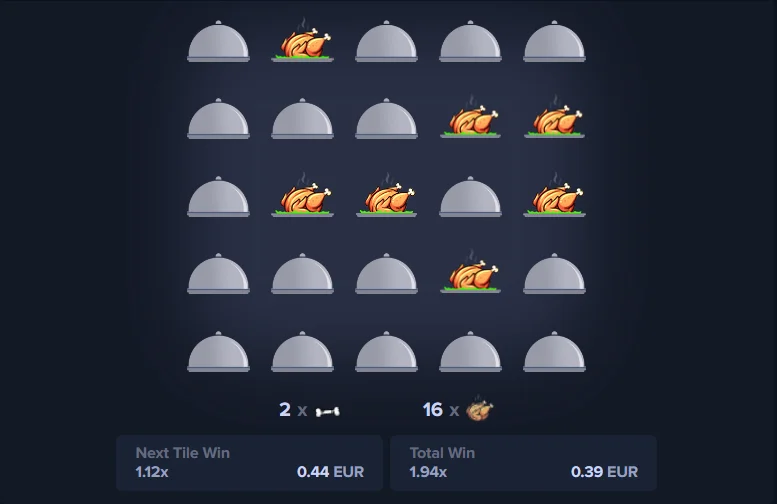 Game MyStake Chicken Demo