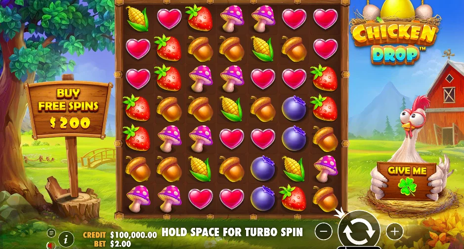 Chicken Drop Game Demo