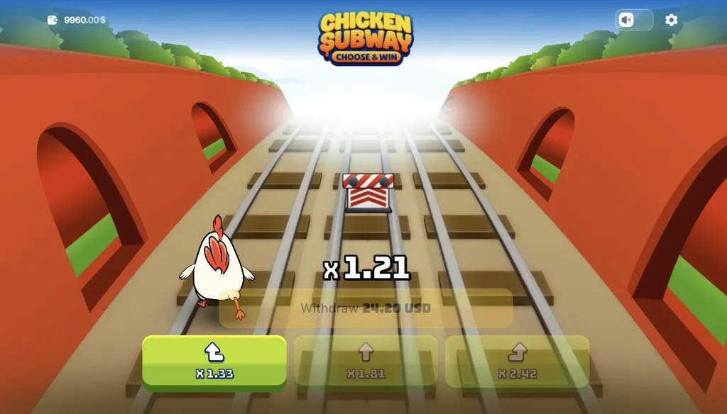 Chicken Subway game