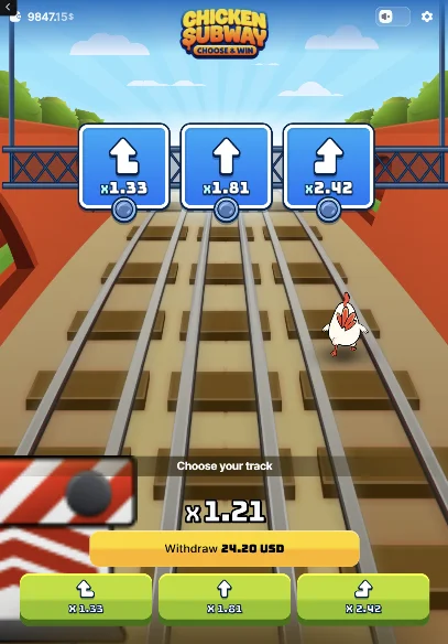 Chicken Subway by 100HP